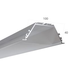 Алюминиевый LED профиль LINE 10040 IN