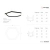 Модульный светильник HOKASU Hexagon