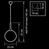 Подвесной светильник Lightstar Globo 813032