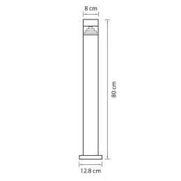 Уличный светодиодный светильник Lightstar Raggio 377707
