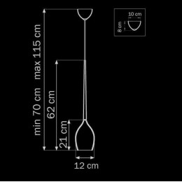 Подвесной светильник Lightstar Meta Duovo 807110