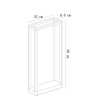 Уличный светодиодный светильник Arte Lamp Hassaleh A3374PA-1BK