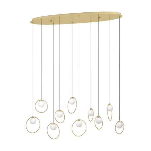 Подвесная светодиодная люстра Eglo Portocolom 390347