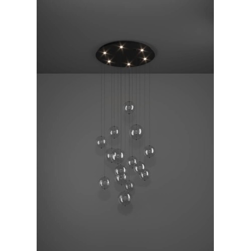 Подвесная светодиодная люстра Eglo Espardello 390333