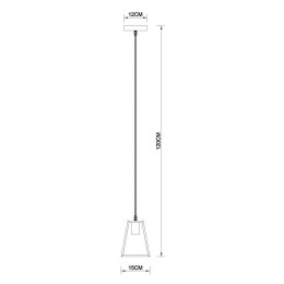 Подвесной светильник Arte Lamp Brussels A8030SP-1BK