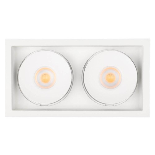 Встраиваемый светодиодный светильник Arlight CL-Simple-S148x80-2x9W Warm3000 026876