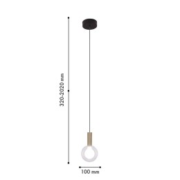 Подвесной светодиодный светильник Favourite Kula 4378-1P