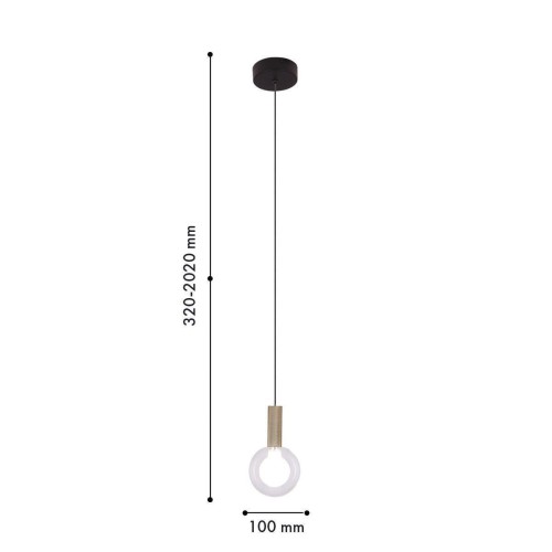 Подвесной светодиодный светильник Favourite Kula 4378-1P