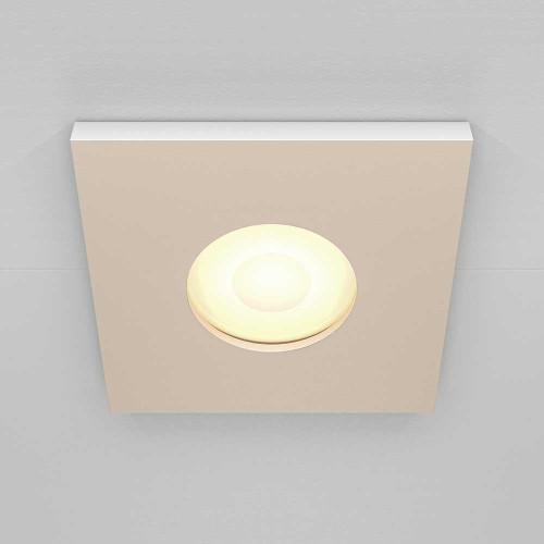 Встраиваемый светильник Maytoni Technical DL083-01-GU10-SQ-W