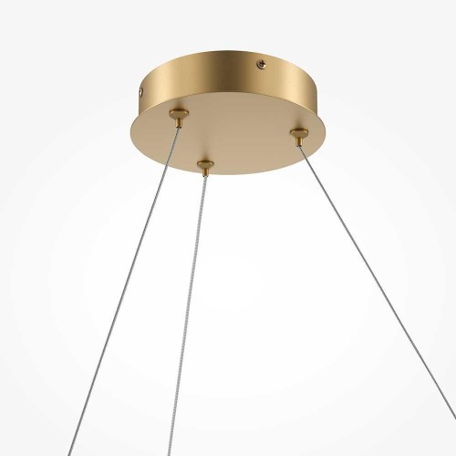 Подвесной светодиодный светильник Maytoni Curve MOD242PL-L33BSK