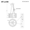 Подвесная люстра ST Luce Delight SL1516.303.06