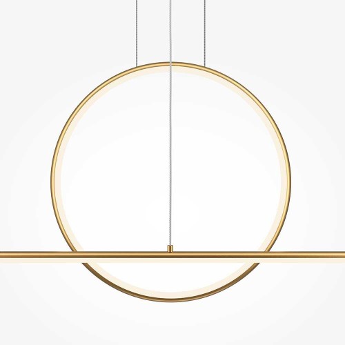 Подвесной светодиодный светильник Maytoni Halo MOD247PL-L49BSK