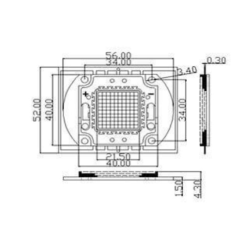 Светодиод Arlight ARPL-80W-EPA-5060-DW 018433