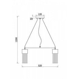 Подвесная люстра Freya Esala FR5050PL-05N